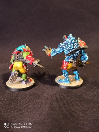 Pinto equipos de Blood bowl