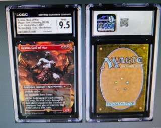 Kratos God of War Magic The Gathering CGC 9.5