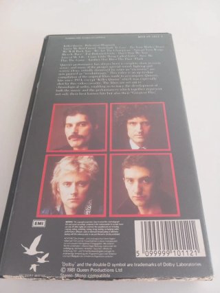 Queen Greatest Flix VHS