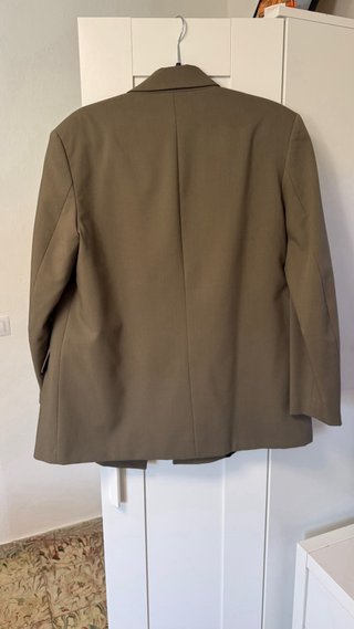 Blazer Zara verde militar