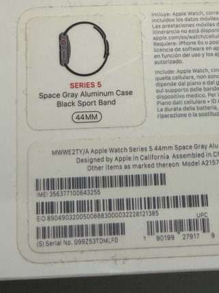 Apple Watch Series 5 GPS + Cellular