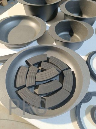 Set pentole e padelle Tognana 8 pezzi