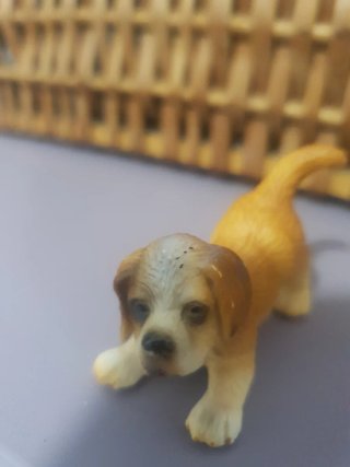 Figura Perro San Bernardo cachorro