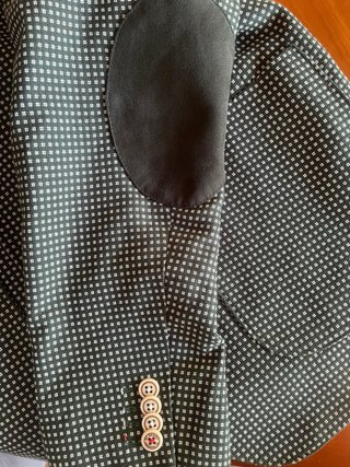 Blazer El Ganso Talla 50 Negro/Verde