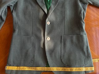 Blazer El Ganso Talla 50 Negro/Verde