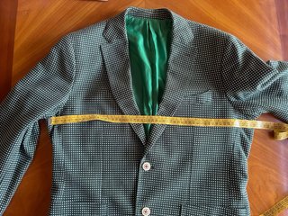 Blazer El Ganso Talla 50 Negro/Verde