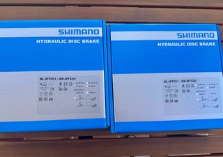 Juego frenos Shimano MT520 4 pistones NUEVOS