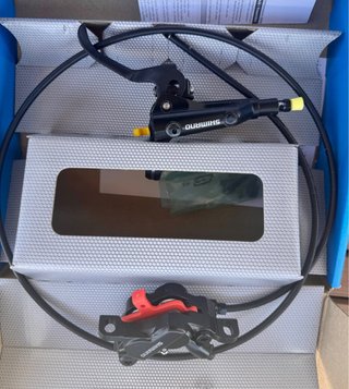 Juego frenos Shimano MT520 4 pistones NUEVOS