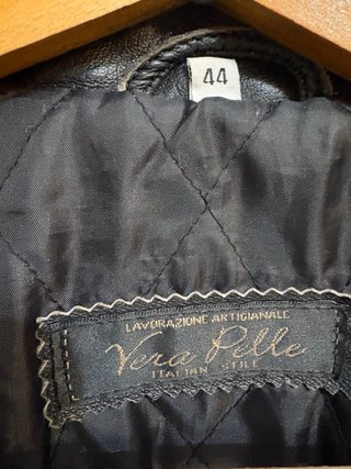 Giacca Vera Pelle Morbida di qualità Vintage
