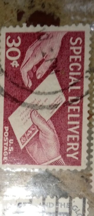 Sello Abraham Lincoln 4c U.S. Postage