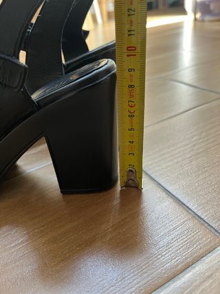Sandali Vita-Mia Pelle Neri, Made in Italy