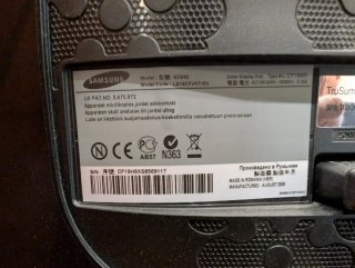 Television Samsung SyncMaster 933HD Negro