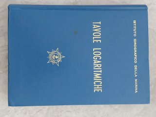 Tavole Logaritmiche Marina 1978.