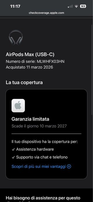 AirPods Max Rosa/Rosso (Box difettoso)