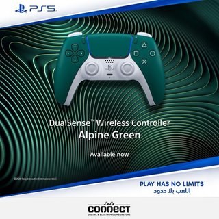 Dualsense PS5 Exclusive Saudi EWC Alpine Green