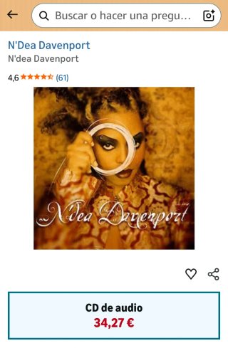 CD N'Dea Davenport - N'Dea Davenport.
