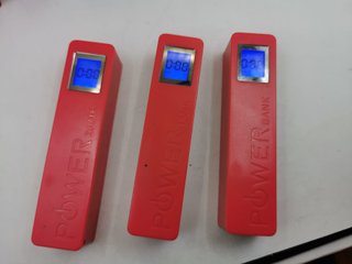 7 powerbank USB 2600mAh para piezas o revisar