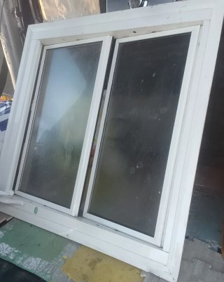 Ventana doble cristal PVC