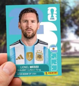 Cromo Messi Inter Miami CF Mundial 2026