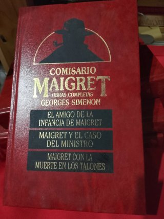 "Comisario Maigret" de Georges Simenon