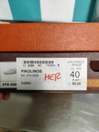 Zapatos Pikolinos Talla 40