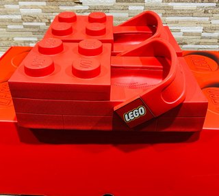 Ciabatte Crocs Lego Taglia 37-38 Rosse