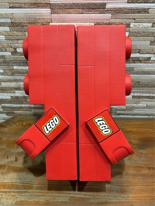 Ciabatte Crocs Lego Taglia 37-38 Rosse