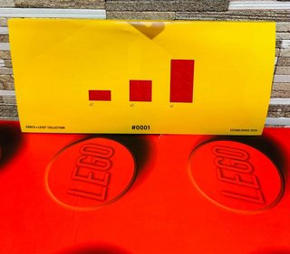 Ciabatte Crocs Lego Taglia 37-38 Rosse
