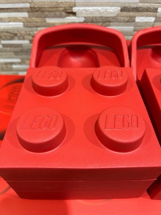 Ciabatte Crocs Lego Taglia 37-38 Rosse
