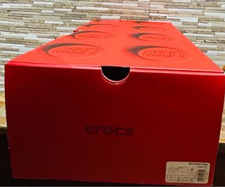Ciabatte Crocs Lego Taglia 37-38 Rosse