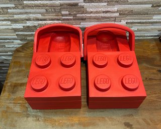 Ciabatte Crocs Lego Taglia 37-38 Rosse