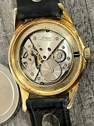 Reloj Lorenz 17 Rubis Vintage Dorado