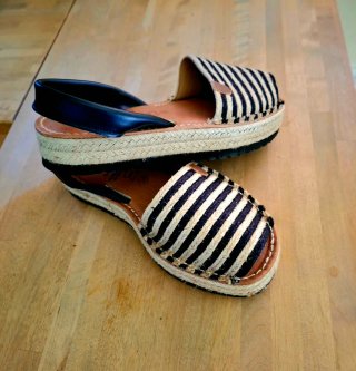 Avarca Sandalias Menorquinas Rayas