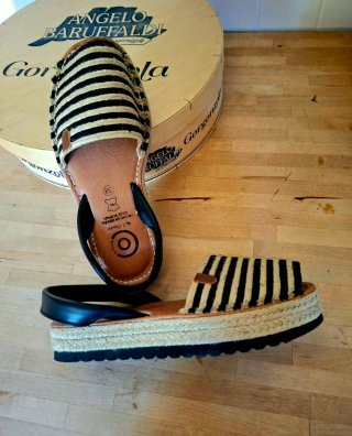 Avarca Sandalias Menorquinas Rayas
