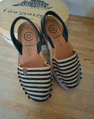 Avarca Sandalias Menorquinas Rayas