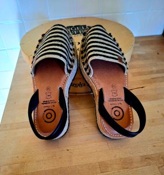 Avarca Sandalias Menorquinas Rayas