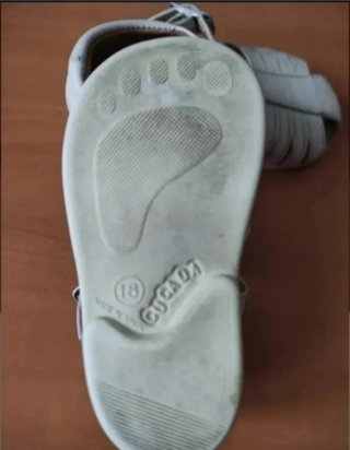 Sandalias infantiles talla 18