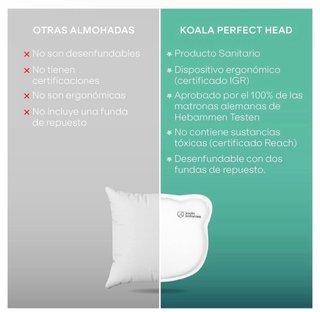 Cojín bebé Koala para prevenir plagiocefalia