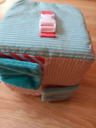 Cubo Montessori de tela