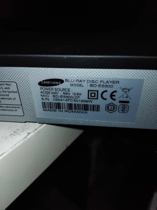Reproductor Blu-ray Samsung