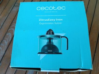 Exprimidor Cecotec Zitrua Easy Inox
