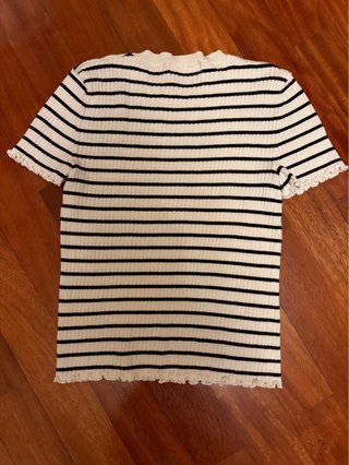 Camiseta de rayas Bershka