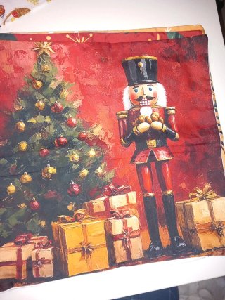 4 Federe cuscino Natale 43x45 cm