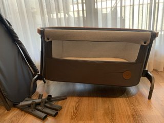 Cuna colecho Maxi Cosi Lora comor gris de 0-6meses