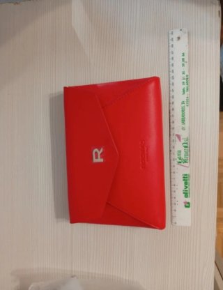Bolso de mano Rochas rojo