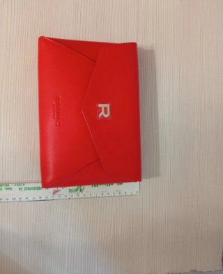 Bolso de mano Rochas rojo