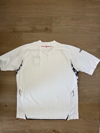Camiseta Inglaterra Vintage Umbro Blanca 2007 2009