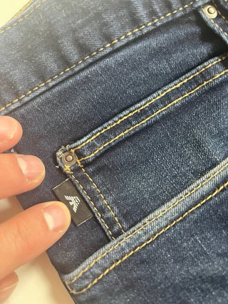Pantalón Vaquero Emporio Armani Azul