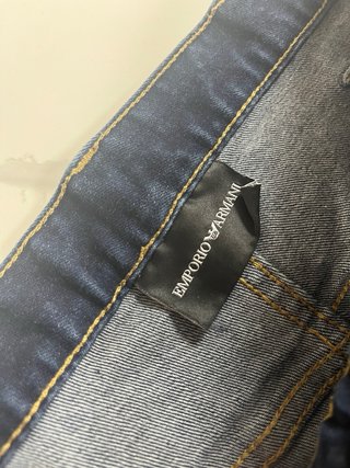 Pantalón Vaquero Emporio Armani Azul