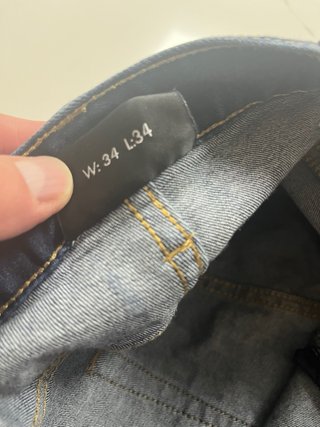 Pantalón Vaquero Emporio Armani Azul